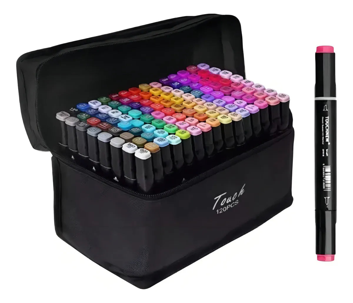 Marcadores Doble Punta – Set de 80 o 120 Colores