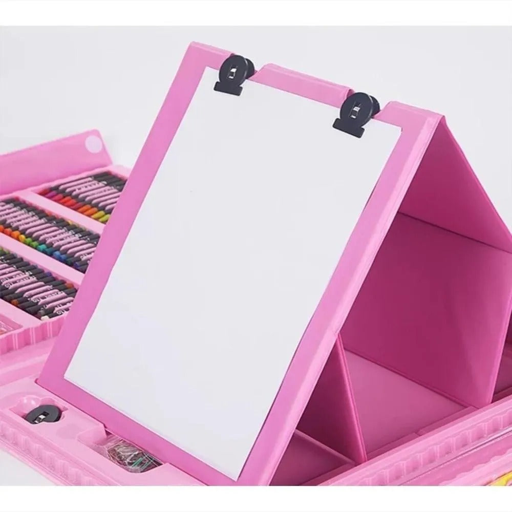 Set de Arte 208 Piezas para Pintar y Dibujar
