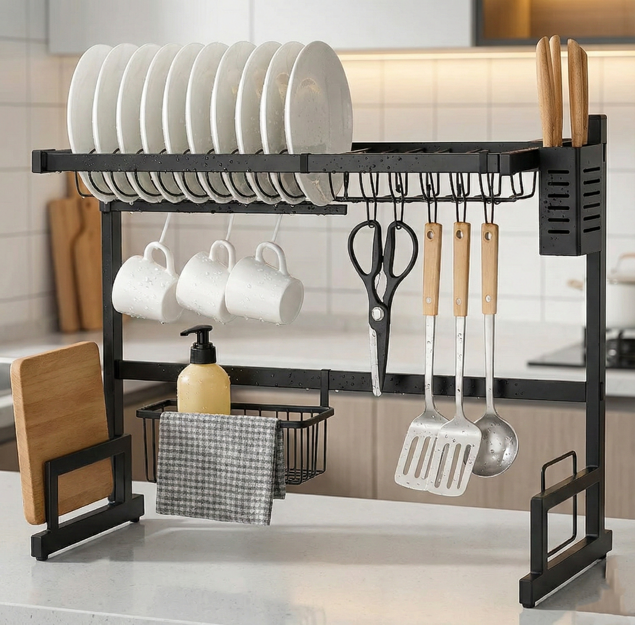 Organizador de 2 Niveles para Fregadero – 65 cm