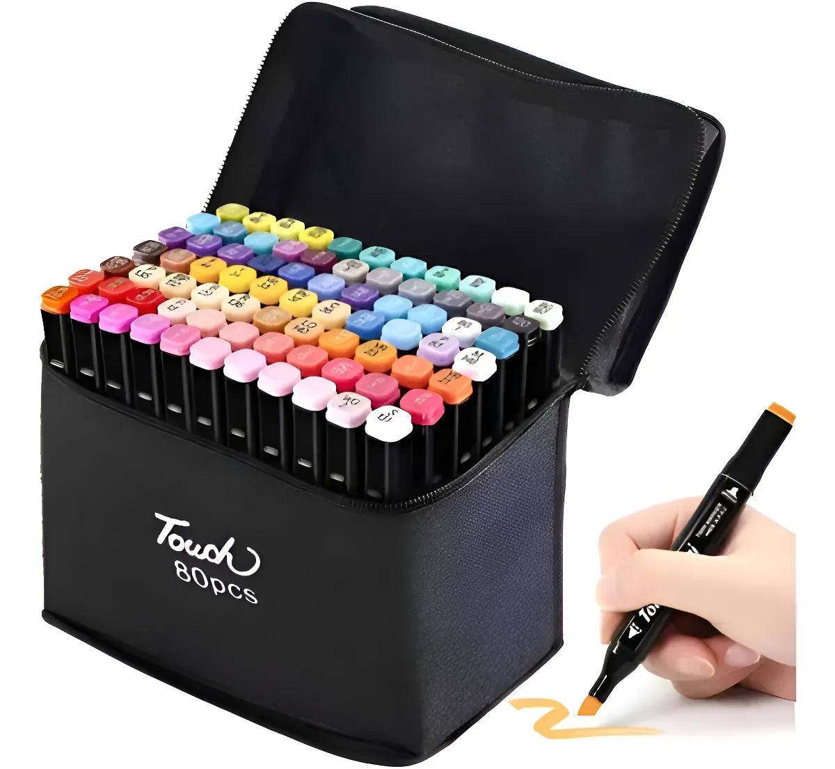 Marcadores Doble Punta – Set de 80 o 120 Colores