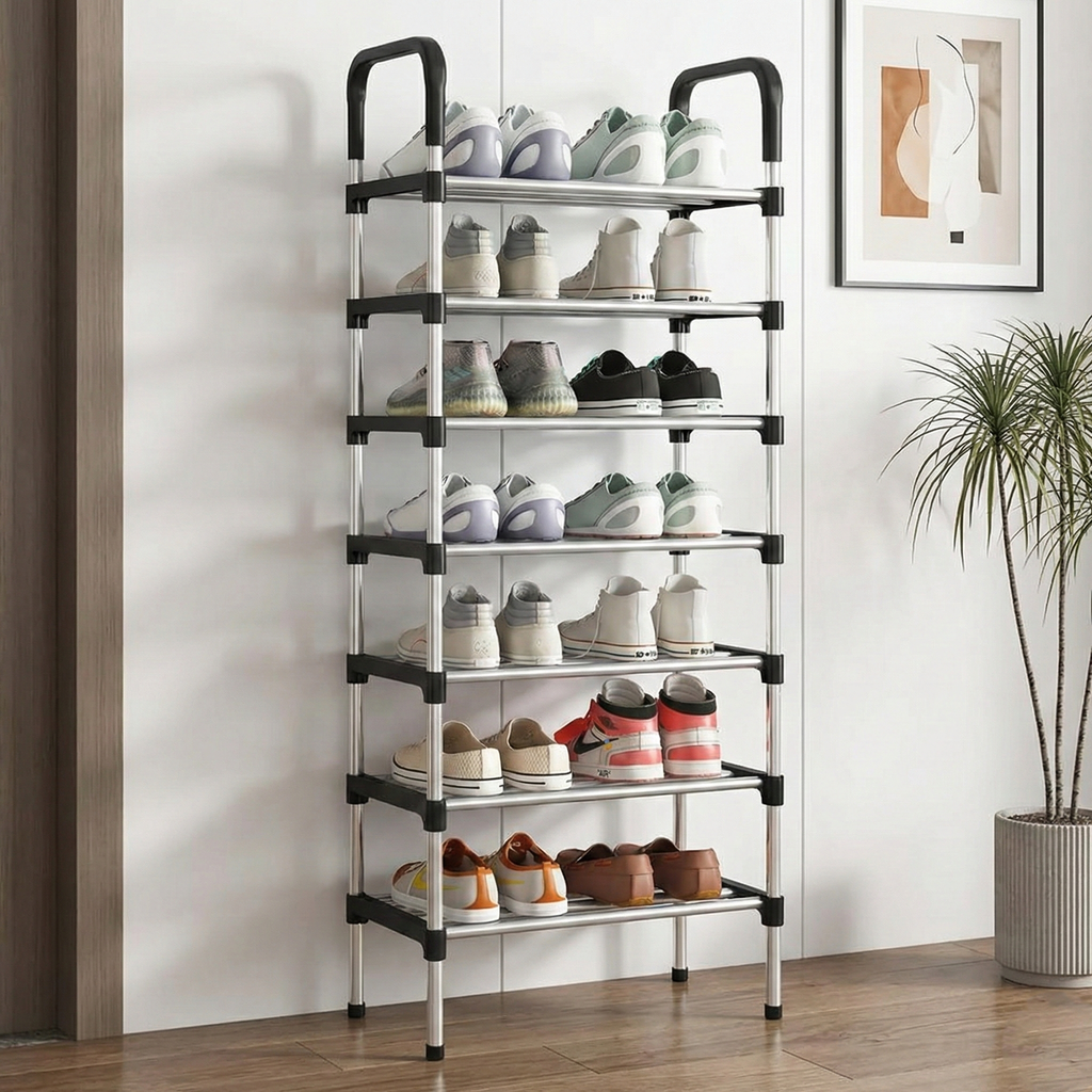 Organizador de Zapatos Metálico de 7 Niveles