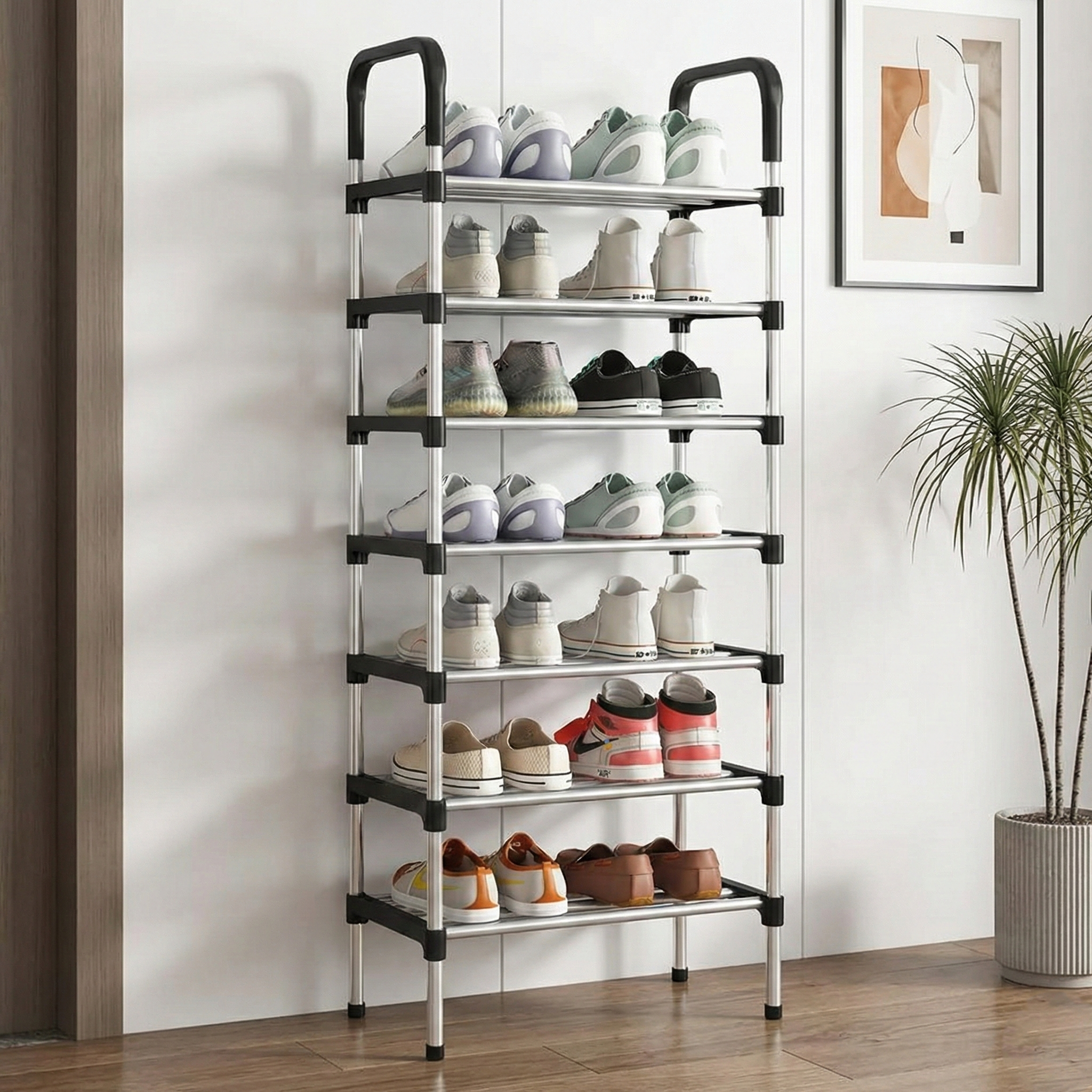 Organizador de Zapatos Metálico de 7 Niveles
