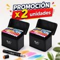 ¡PROMOCIÓN! Marcadores Doble Punta – Set de 60