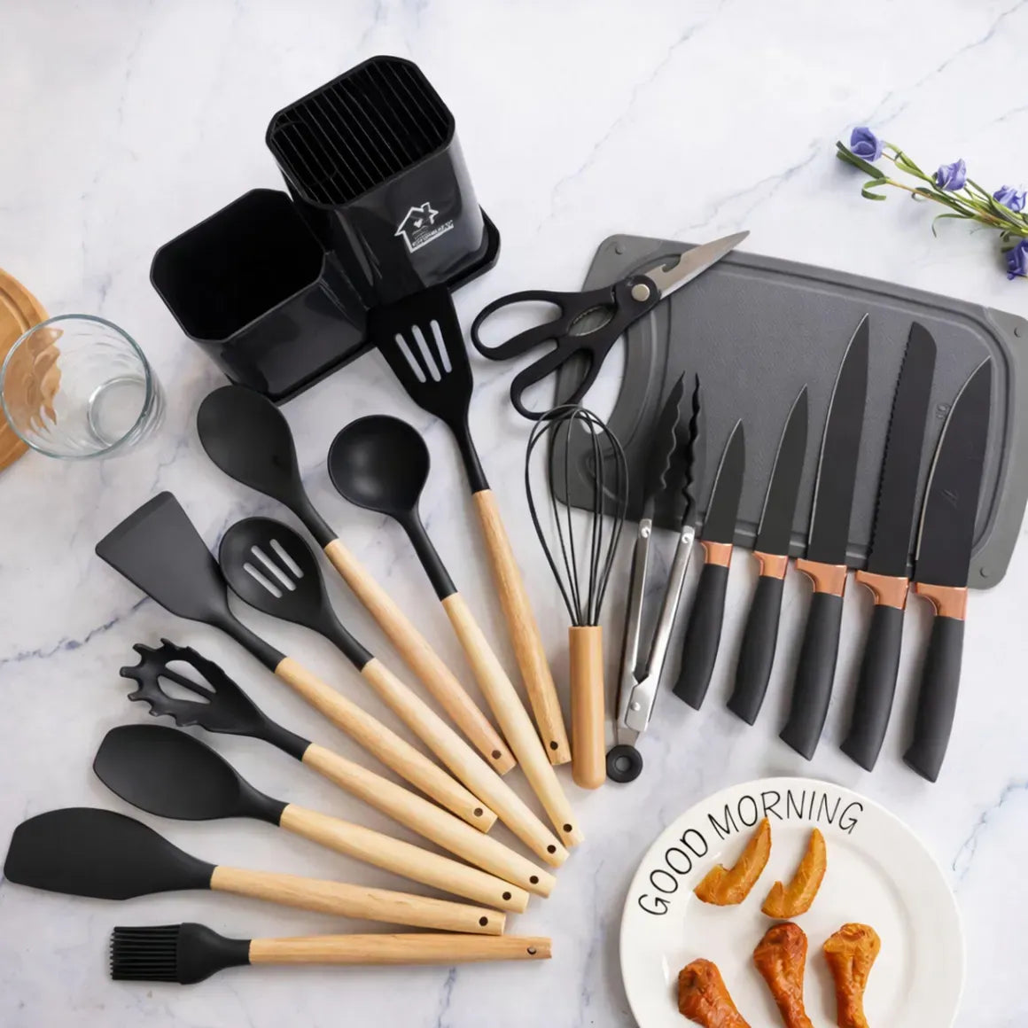 Set Completo de Cocina - 19 Piezas