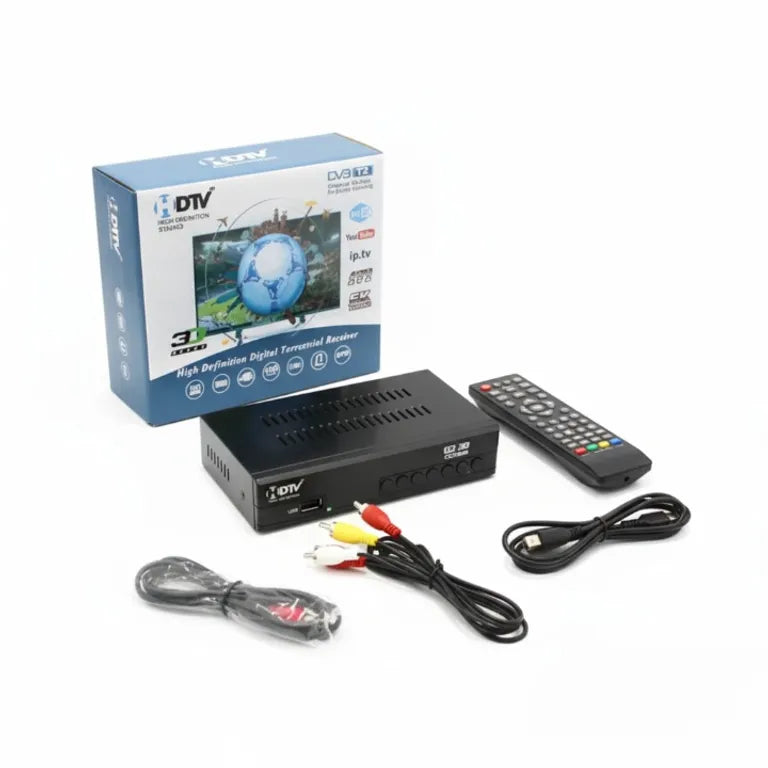 Decodificador TDT + Game box sup 400 juegos clasicos en 1 uno