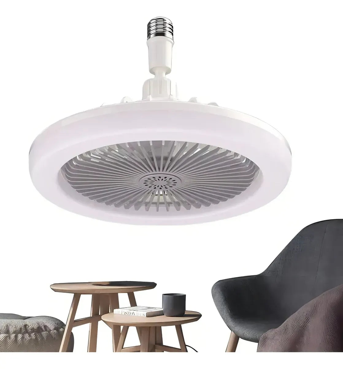 Lampara Ventilador con Luz para Plafón