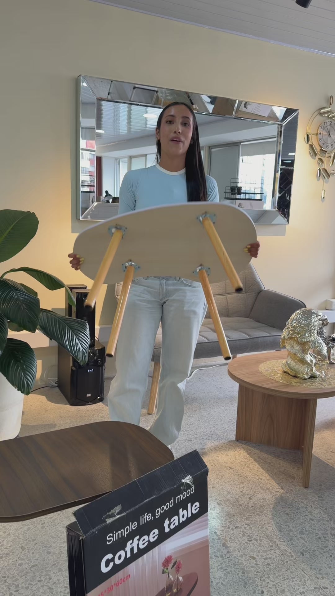 Mesa de Centro Minimalista