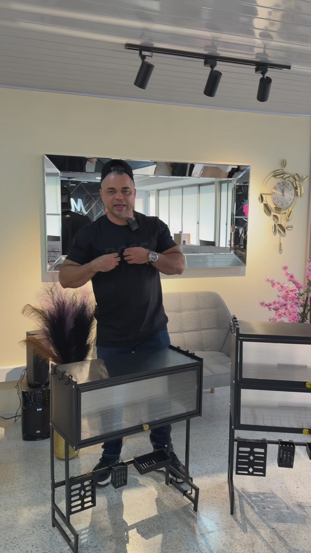 Organizador y Escurridor de Platos con Tapa Doble en Acero Inoxidable