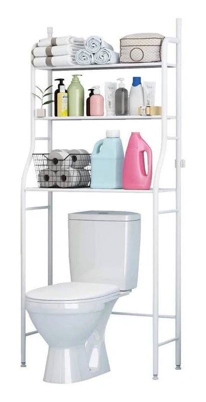 Organizador Estante De Lavadora 3 Niveles Metálico Baño