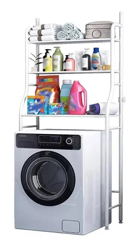 Organizador Estante De Lavadora 3 Niveles Metálico Baño